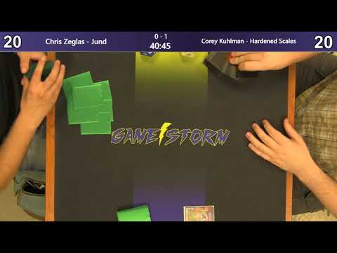 Chris Zeglas (Jund) vs Corey Kuhlman (Hardened Scales) - Sunday Night Modern 8/18/19