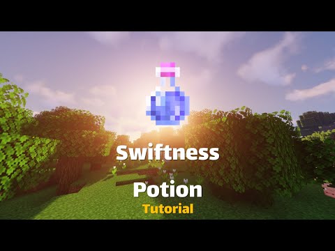 Minecraft 1.18.1 | How to Brew a Swiftness/Slowness Potion