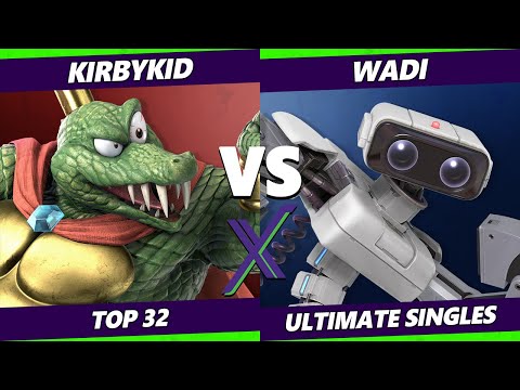 S@X 405 Online Top 32 - KirbyKid (K Rool) Vs. WaDi (ROB) Smash Ultimate - SSBU