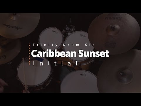 Caribbean Sunset - Initial Trinity Drum Kit 2020-2023
