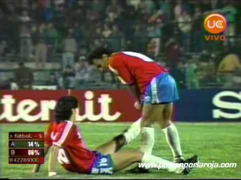 Gol de Ivo Basay   Chile vs  Brasil  Clasificatorias Italia 1990
