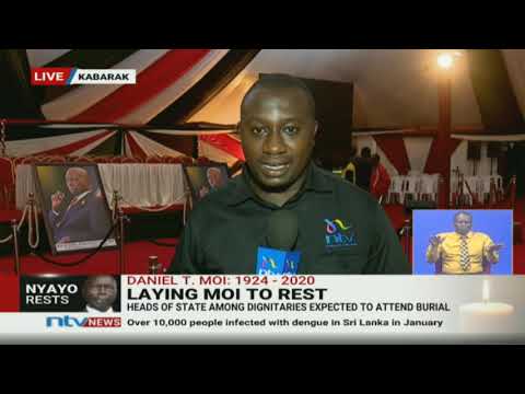 Moi's Kabarak home ready to host more than 30,000 mourners || #MoiBurial