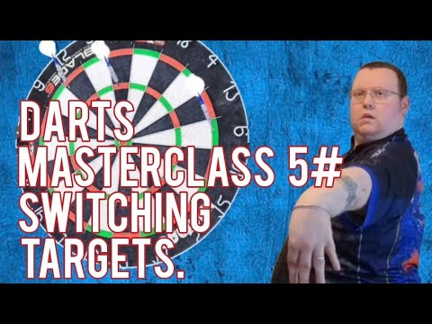 Darts Masterclass 5# Switching targets, practice drill - Hit more doubles.