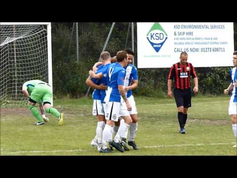 Trio of Haywards Heath Goals vs Saltdean United.  23rd July 2016.