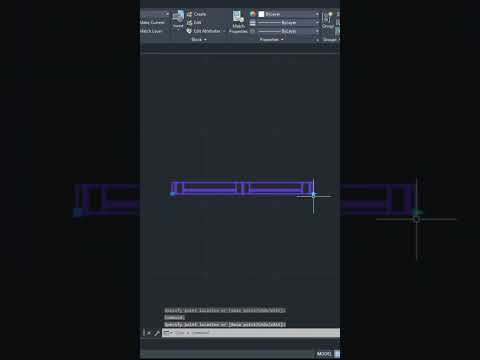 AutoCAD Tips - 8 Dynamic Block Window #Shorts #autocad