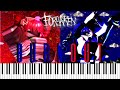 BURNOUT DIVA 1X X GHOUL TWO TIME LMS FORSAKEN OST PIANO COVER