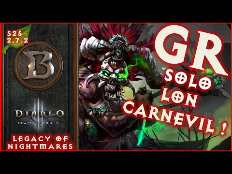 S25 WD LoN CarnEvil GR Solo Build 2.7.2 Diablo 3