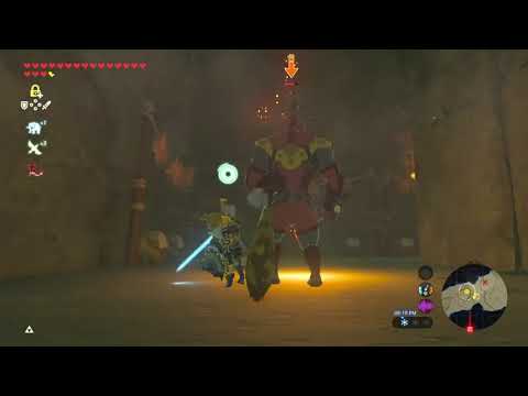 Defeating A Yiga Blademaster with Full Power Master Sword