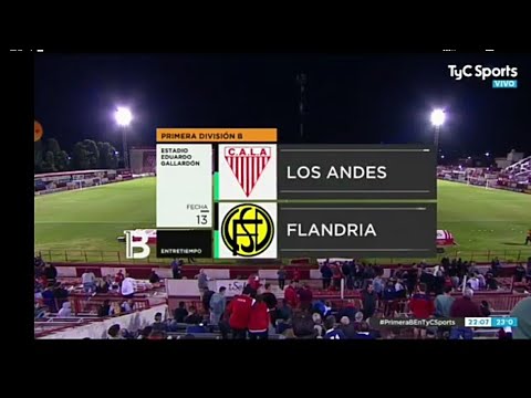 Fútbol Argentino. Los Andes - Flandria. Fecha 13. Primera B Metropolitana 2019/20. PFA