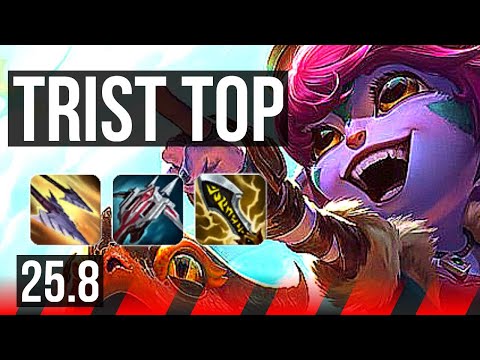 TRISTANA vs RIVEN (TOP) | 11/2/5 | KR Grandmaster | 25.8