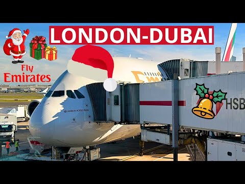 Emirates Airbus A380 | London-Dubai | Emirates economy class| Trip Report