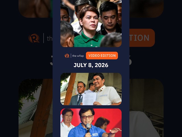 Defense claims Sara Duterte’s grave threats are justified | The wRap