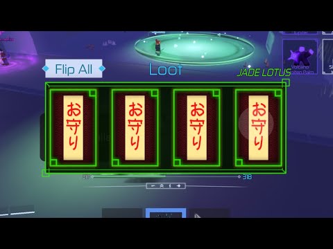 This is what happen when u use jade lotus in jujutsu infinite roblox