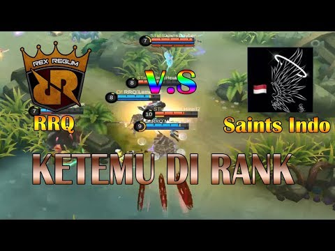 GGWP - RRQ vs Saint Indo Full Team Season 6 - Mobile Legends
