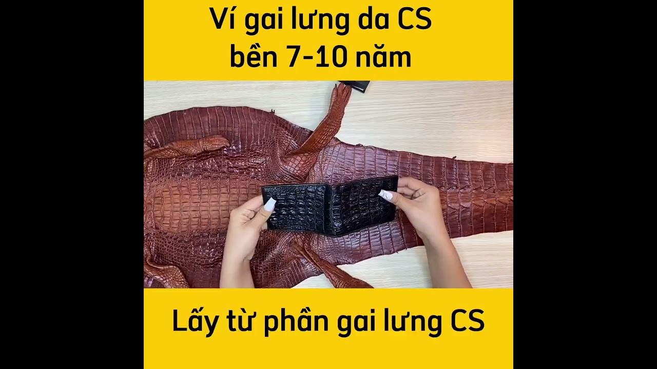 Ví Nam Da Cá Sấu VS101D+