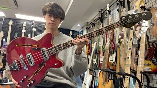 Video thumbnail for Fender / Coronado Bass II 1967【Test Play】 by Bass Sound Maniac