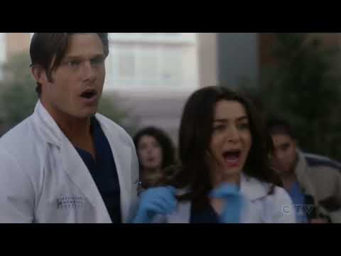 Amelink scene 🥺 Amelia Shepherd and Link | Grey's Anatomy 18×13