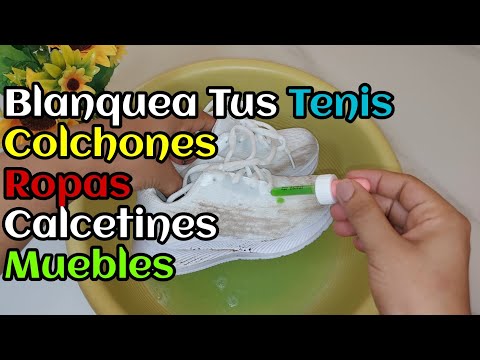 Blanquea Tu Ropa y Tus Zapatos Deportivos Con Este Truco