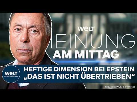 MEINE MEINUNG: Chaos um Epstein! Bolz mit Warnung bei Akten zum Fall