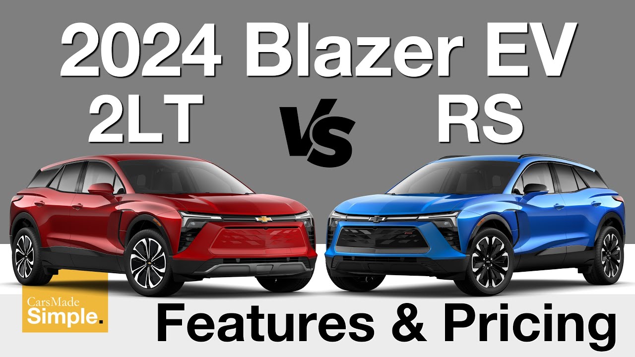 2024 Chevy Blazer EV 2LT vs RS AWD | Feature & Pricing Breakdown!