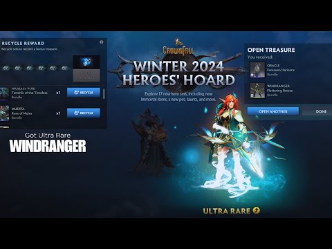 "INSANE LUCK! Ultra Rare Windranger Arcana UNBOXED from Treasure! 🎯🔥"