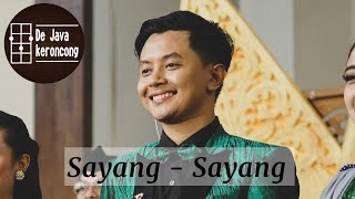 Download lagu SAYANG SAYANG - FARIZA AJI NUGRAHA [KERONCONG ETNIK VERSION] mp3