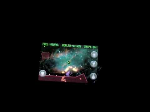 GravSpace for iPhone and iPod Touch - Using the Plasma Explosion (360 degrees) Weapon