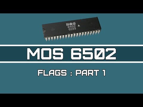 6502 Assembly Programming - Video 6: Flags Part 1
