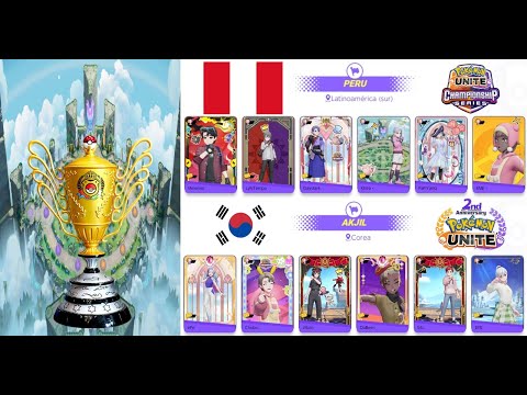 PERU vs AKJIL World Championships Day 2 2023 Pokémon UNITE Championship Series 2ND ANNIVERSARY