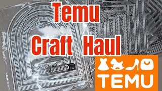 Temu Craft Haul | Coupon Code fav45575