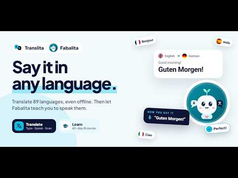 Translita Offline Translator video thumbnail