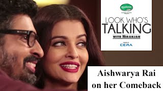 Aishwarya Rai Talking About Her Comeback | Look Who's Talking With Niranjan | Promo