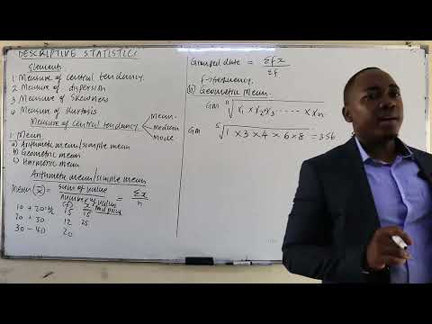 QA { DESCRIPTIVE STATISTICS }