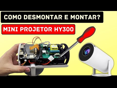 How to Disassemble and Assemble the HY300 -Complete Disassembly of the HY300 MAGCUBIC Mini Projector