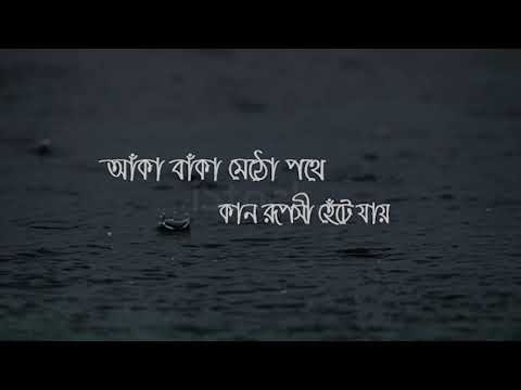 বৃষ্টি পড়ে টাপুর টুপুর | Brishti Pore Tapur Tupur - Selim Chowdhury | Lyrics