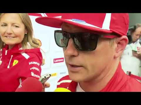 Spa 2018 Kimi Räikkönen FP2 Interview