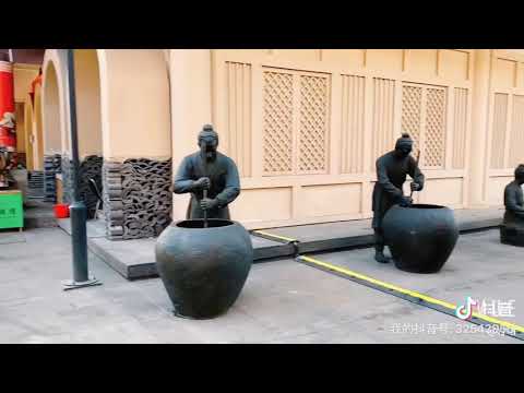 Paraíso na antiga cidade de Pingyao, China