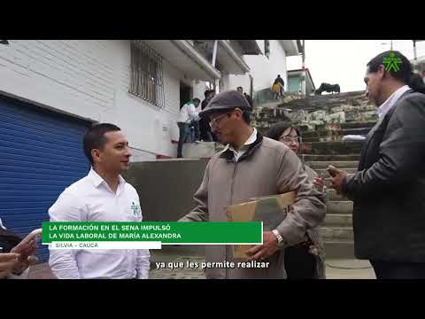 Sena Cauca formo aprendices de Silvia (cauca), en placa huella