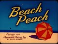 Popeye The Sailor Beach Peach 1950 Opening And Closing Titles Thunderbean Print