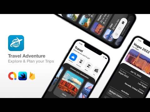 Travel Adventure - SwiftUI Source Code - Trip Planner iOS App Template - Xcode Firebase AdMob Ads