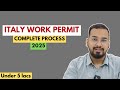 Italy Work Permit 2024 Step By Step Guide In Hindi