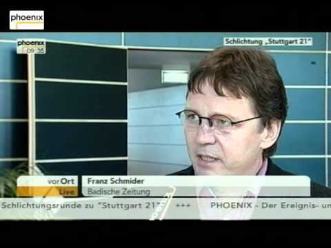 26.11.2010 S21 Schlichtung, Teil 1 (von 09.15 bis 10.00 Uhr)