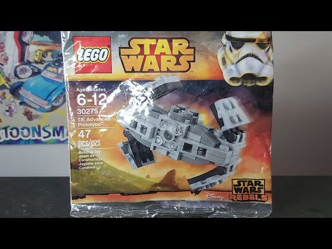 Lego Star Wars 30275: TIE Advanced Prototype REVIEW!