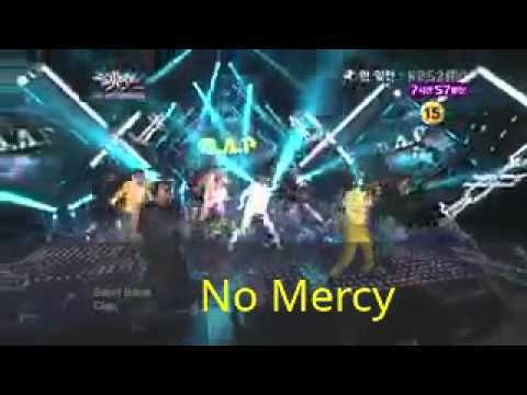 B.A.P NO MERCY music bank