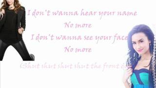 Got my girls - Demi Lovato (lyrics on screen) - 2011 new song