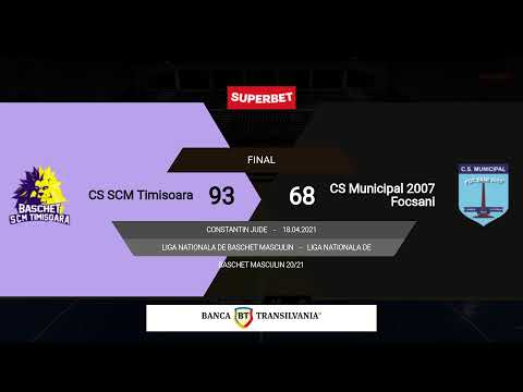 LNBM 2020-2021: SCM Timișoara - CSM 2007 Focșani