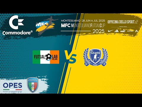 Montesilvano Futsal Cup 25 - UNDER 11 FINALS: FUTSAL LAB IRELAND vs LES GEANTS