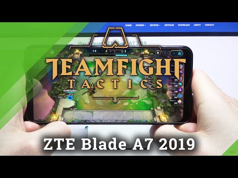 Test Game TFT Mobile  on ZTE Blade A7 2019 | Unisoc SC9863A | 2GB RAM | Gameplay - FPS Check