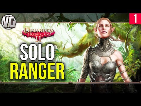 Divinity Original Sin 2: Solo Ranger Walkthrough Part 1 - Troubled Waters + Elf Character Creation