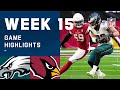 Eagles vs. Cardinals Week 15 Highlights | NFL 2020
